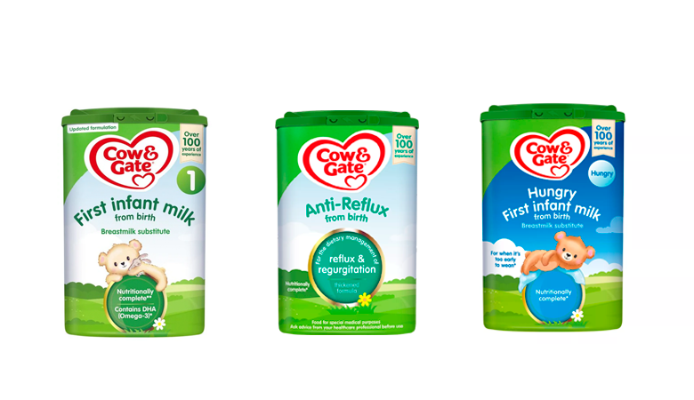 Product recall Cow & Gate