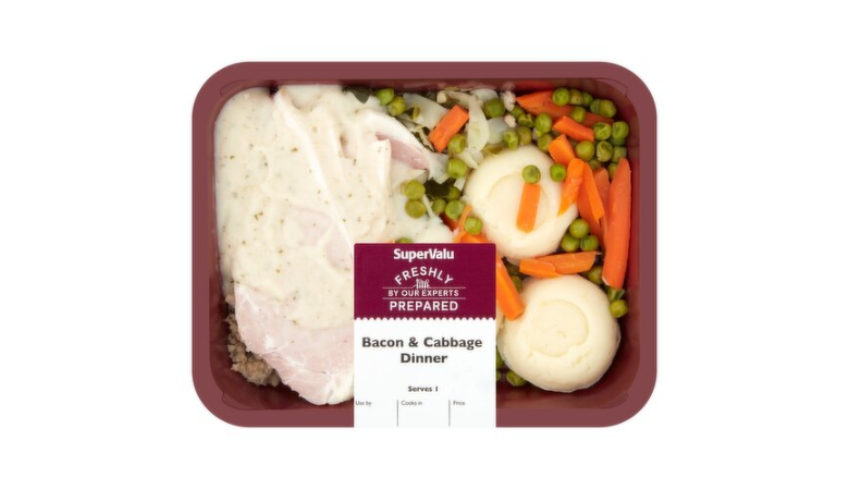 Product Recall - SuperValu Freshly Prepared Bacon and Cabbage Dinner 600g