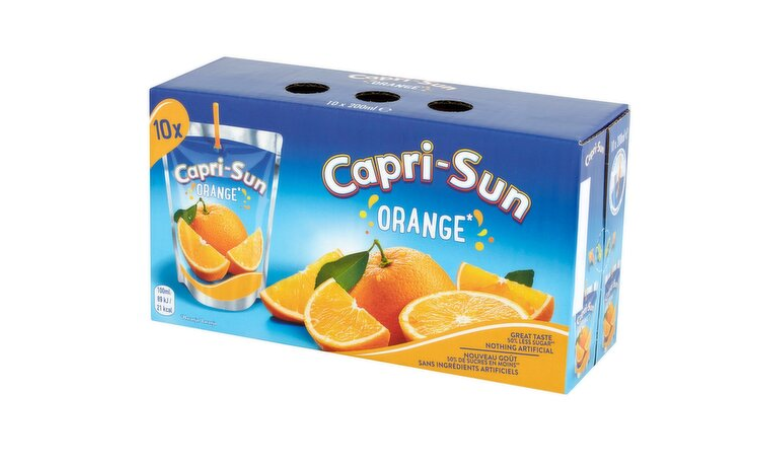 Recall Notice - 10 x 200ml Multipack Orange