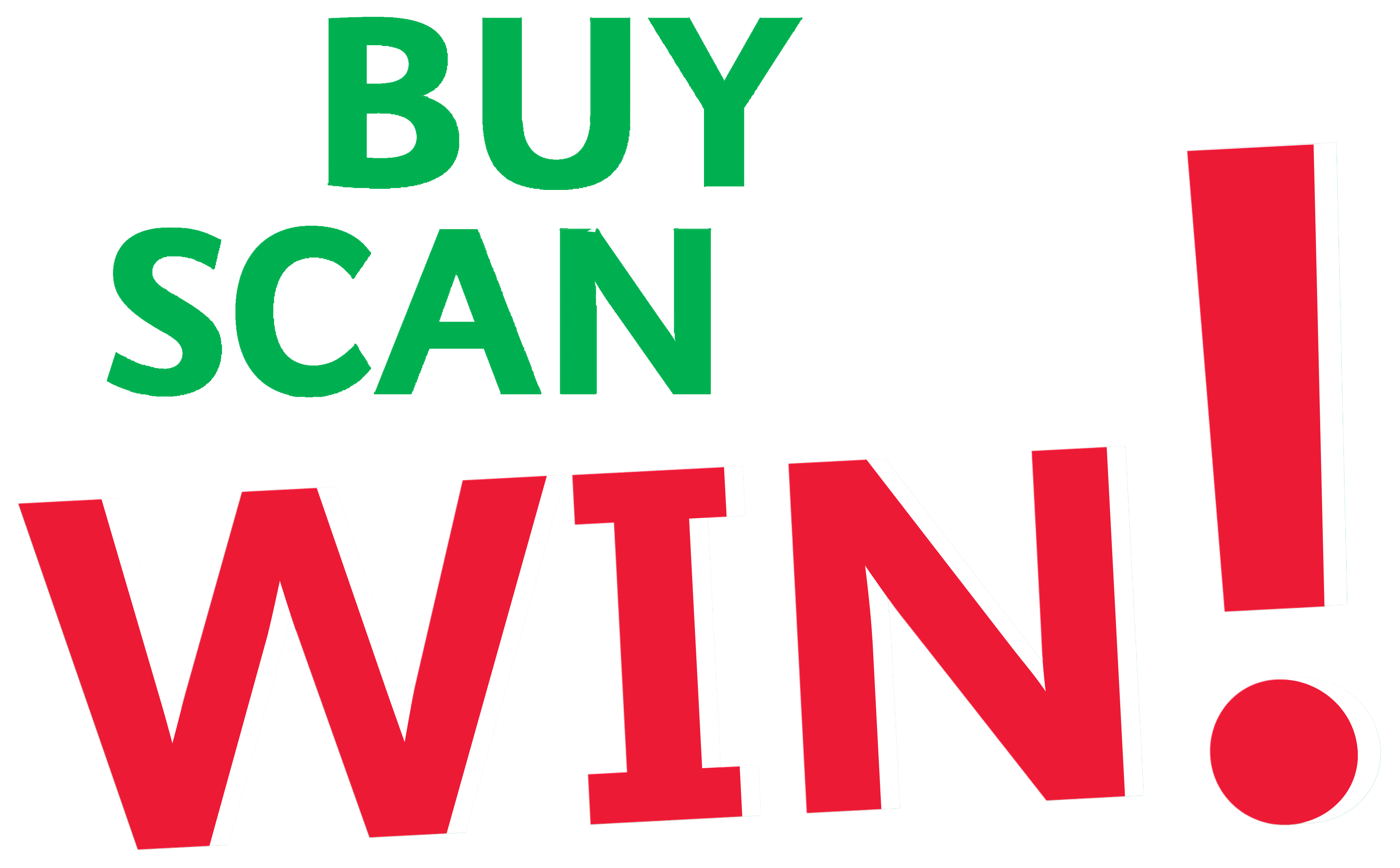 Buy Scan Win – Enter for a chance to win prizes with Real Rewards