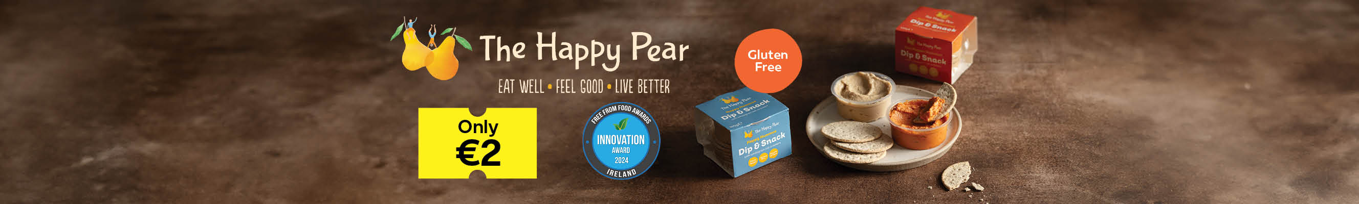 A collage of photos showcasing The Happy Pear products 